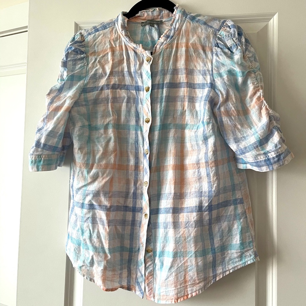 Wit & Wisdom Button Down Blouse
